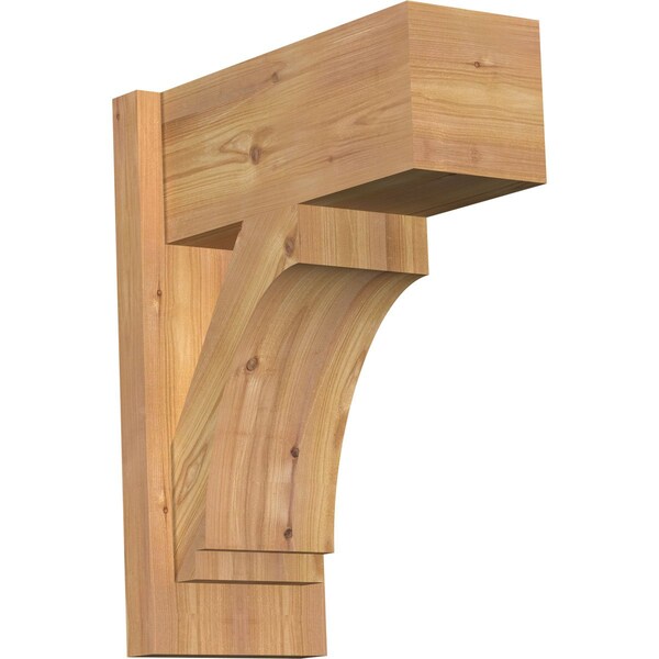 Ekena Millwork Imperial Block Smooth Outlooker, Western Red Cedar, 7 1/2"W x 16"D x 20"H OUT08X16X20IMP05SWR - main